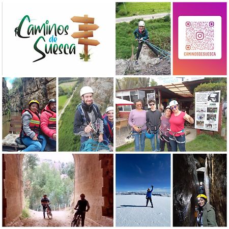 Hostal Caminos De Suesca Hotel Buitenkant foto