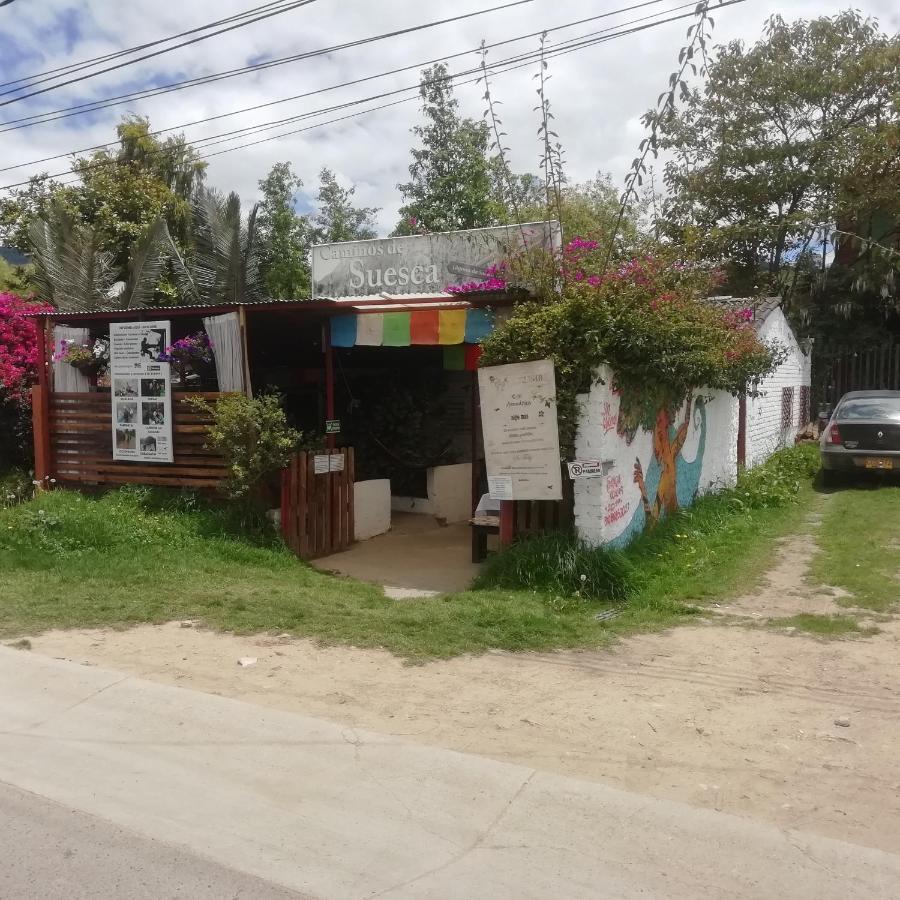 Hostal Caminos De Suesca Hotel Buitenkant foto