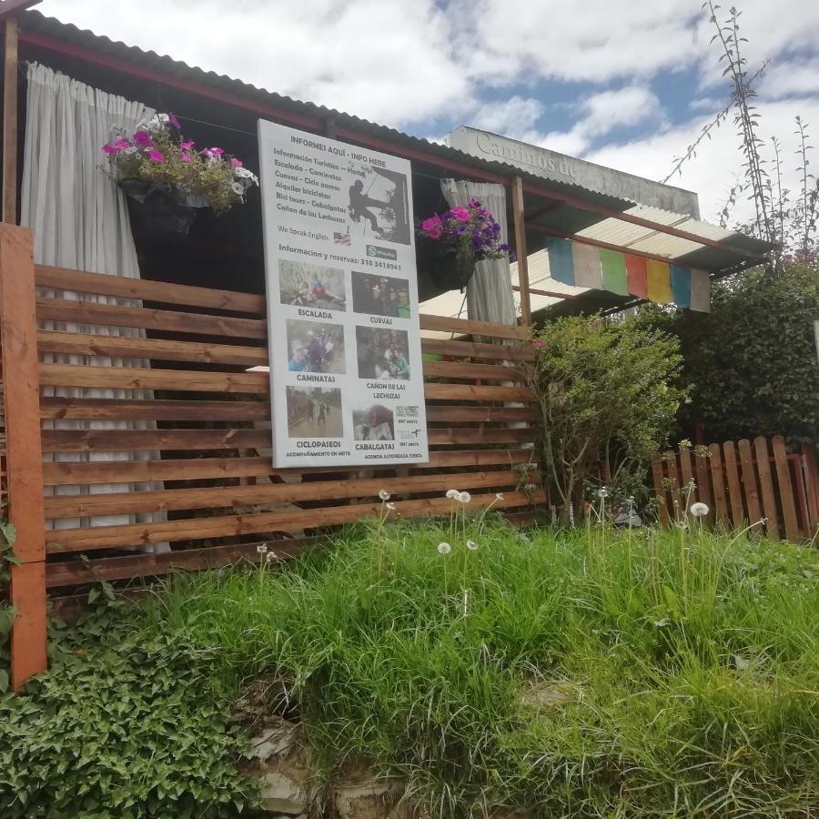 Hostal Caminos De Suesca Hotel Buitenkant foto